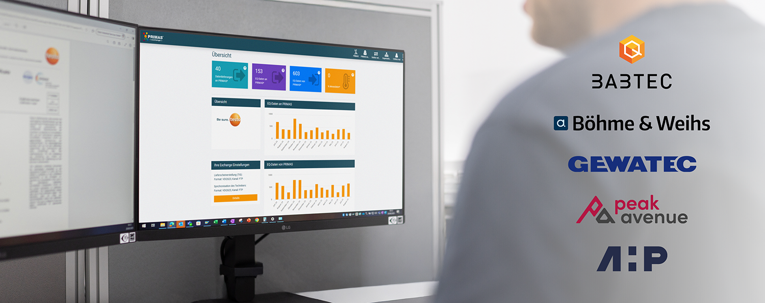 Data exchange with the test equipment management system PRIMAS exchange