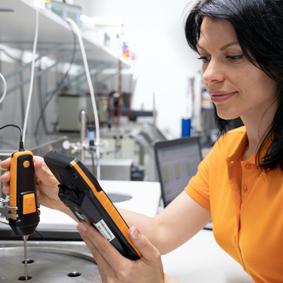 Service portfolio for Testo Industrial Services GmbH