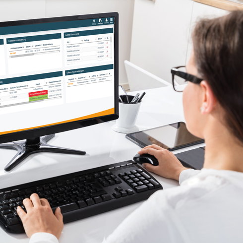 Information on the order process in the Testo Industrial Services Portal