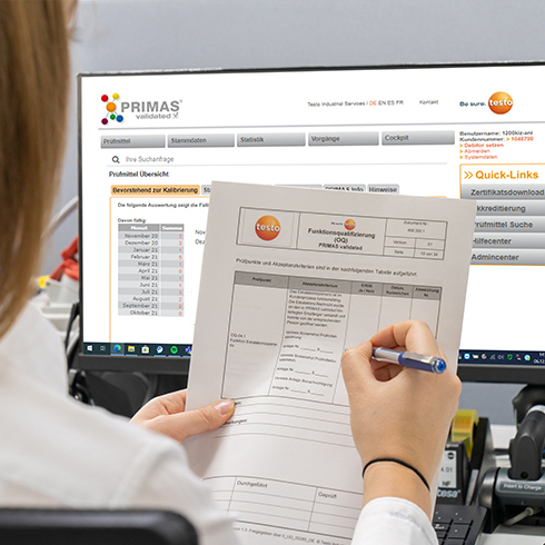 PRIMAS validated - Validation concept Carrying out a validation according to the V-Modell from GAMP® 5