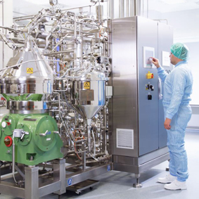 Qualification and calibration of a pharmaceutical production plant