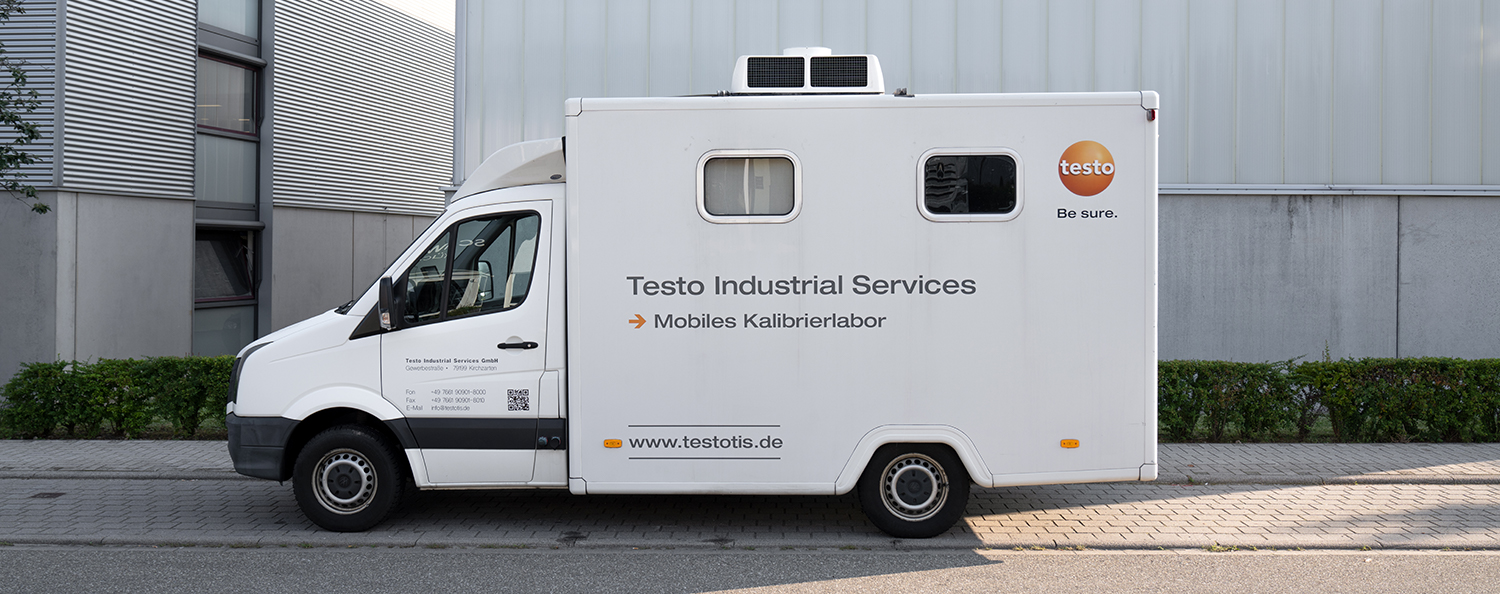 Calibration mobile mobile calibration laboratory of Testo Industrial Services GmbH