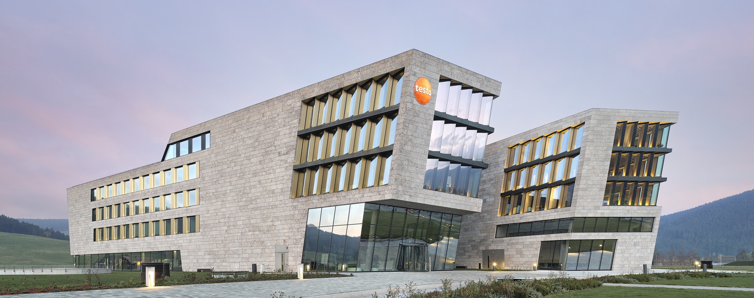 Testo SE & Co. KGaA Building Building oh the company Testo SE & Co. KGaA in Titisee