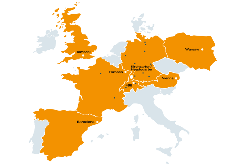 European map locations